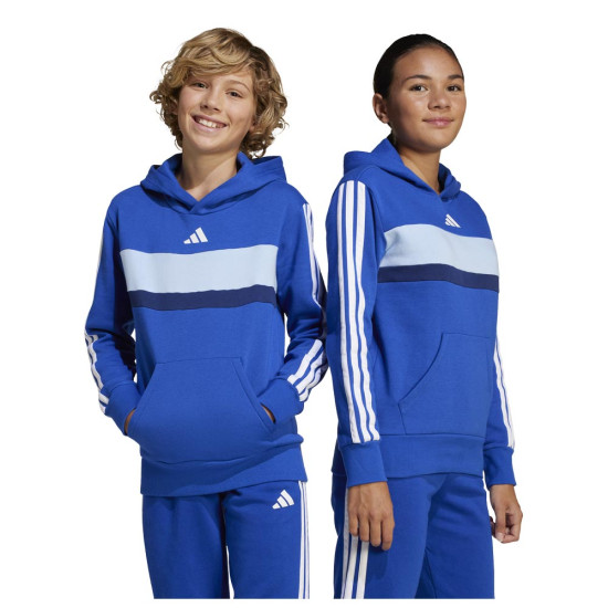Adidas Παιδικό φούτερ Essentials Tiberio 3-Stripes Fleece Hoodie